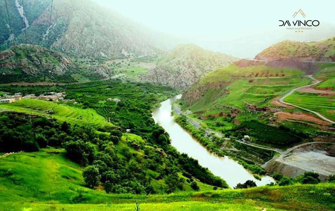 آشنایی با شهر زیبای بانه - هتل داوینکو