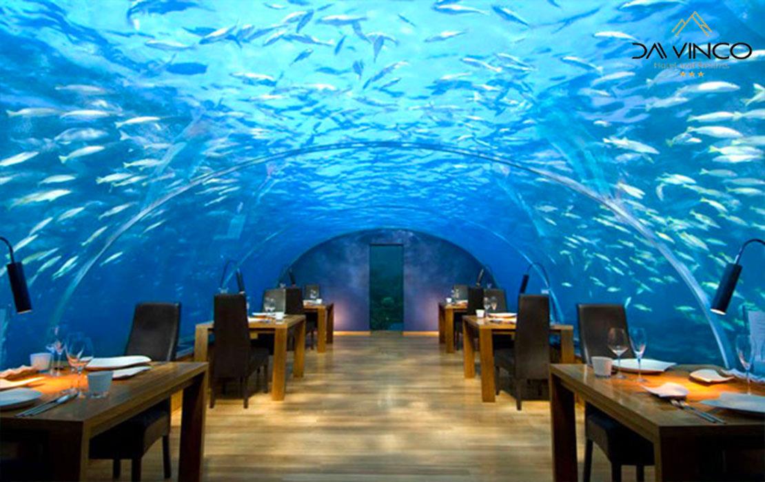بهترین و عجیب ترین رستوران های مالدیو 1400 - dawinco